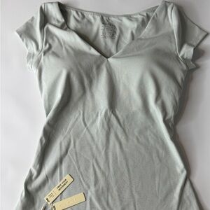 OGL - V-Neck Brami Top with Built in Bra